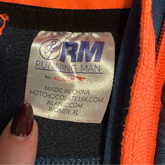 Bundle Allstate Hot Chocolate Hoodies - Gray, Burgundy, and Blue.Size XL(2) L(1) - Picture 3 of 10